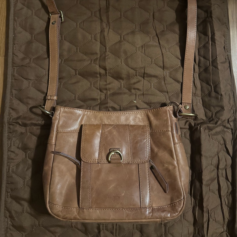 Diba True brown leather purse